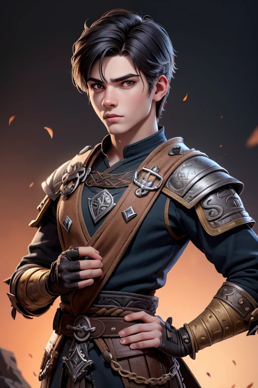 Joven, vikingo, cultura vikinga, con arcos en las manos, adiestramiento, Estilo Juego de Tronos, medieval, Pelo corto con flequillo, machista, male, (((joven))).