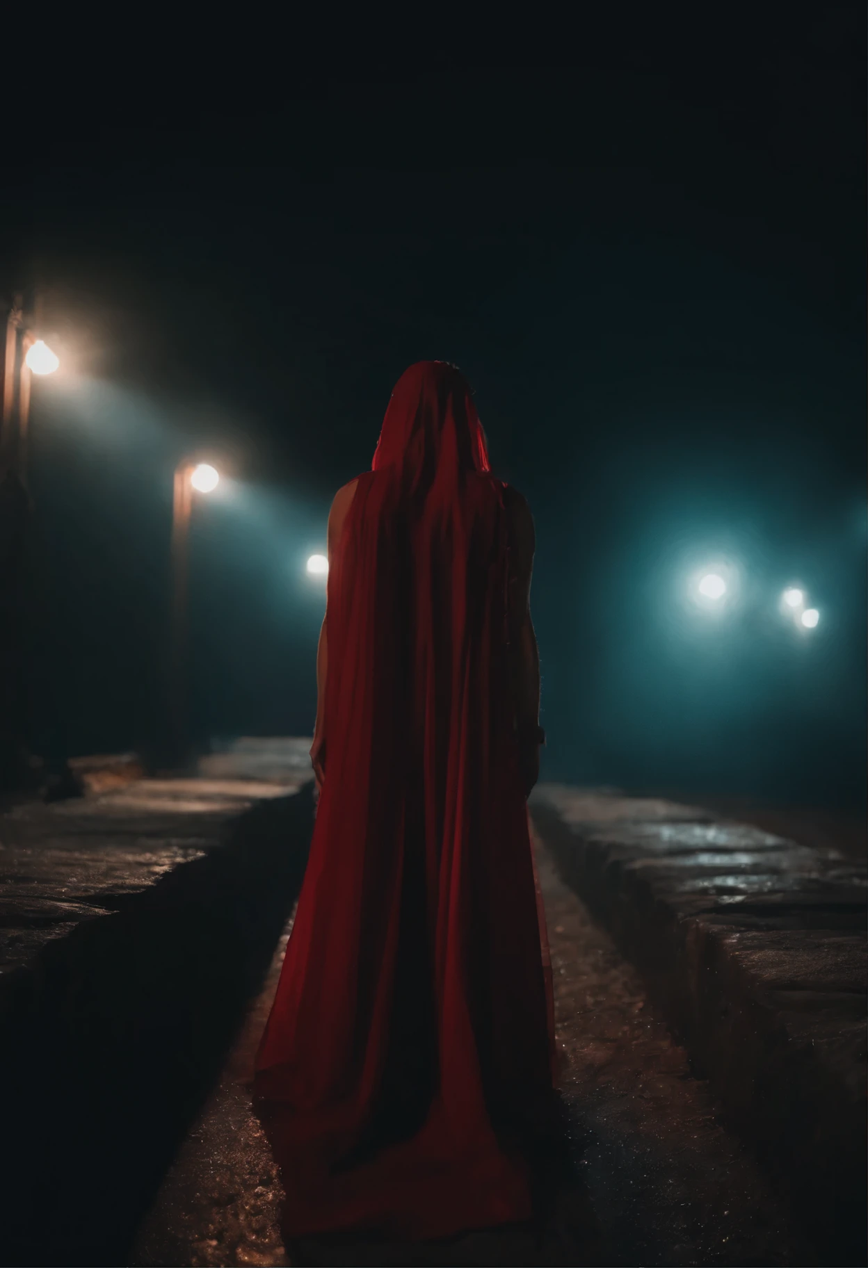 A vampire necromancer, blood moon, ray tracing, masterpiece, best quality, ultra quality, absurd details, best light, best shadow, sharp, sharp image, detailed, extremely detailed, great resolution, 8k, 4k, uhd, particle effects, beautiful effects, vivid colors, neon light, neon, light, in hell 