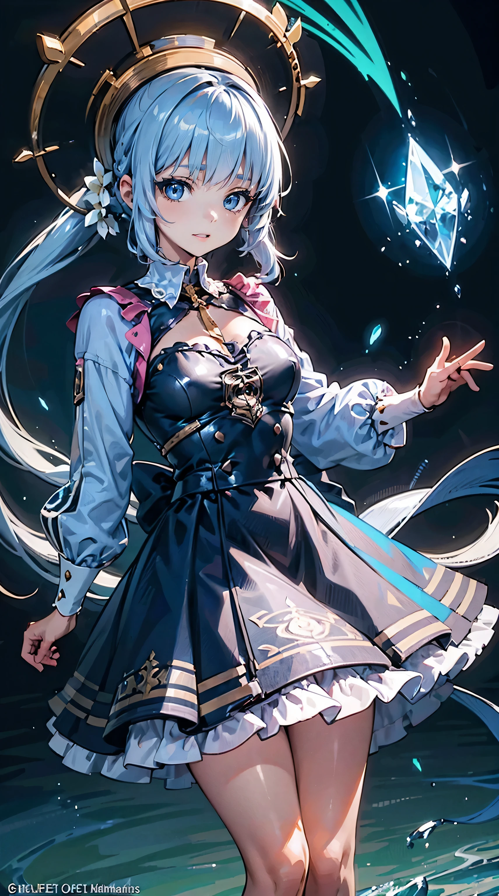 (masterpiece, top quality, best quality,official art, beautiful and aesthetic:1.2),(1girl:1.3), 1girl BREAK stained glass art, colored glass, lead lines, light transmission BREAK vibrant colors, intricate designs, luminous effects, spiritual ambiance