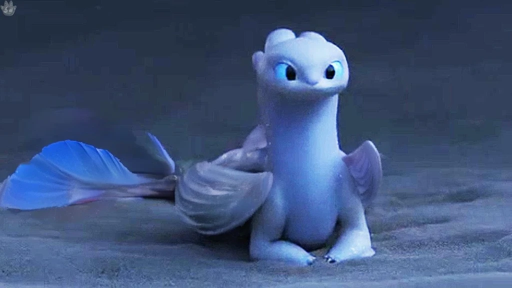 (ultra-detailed, realistic:1.37), shiny, finned paws, salamander, smooth blue scales, deep-sea creature, vibrant colors, ethereal lighting, webbed paws, smooth scales, fins, salamander like,