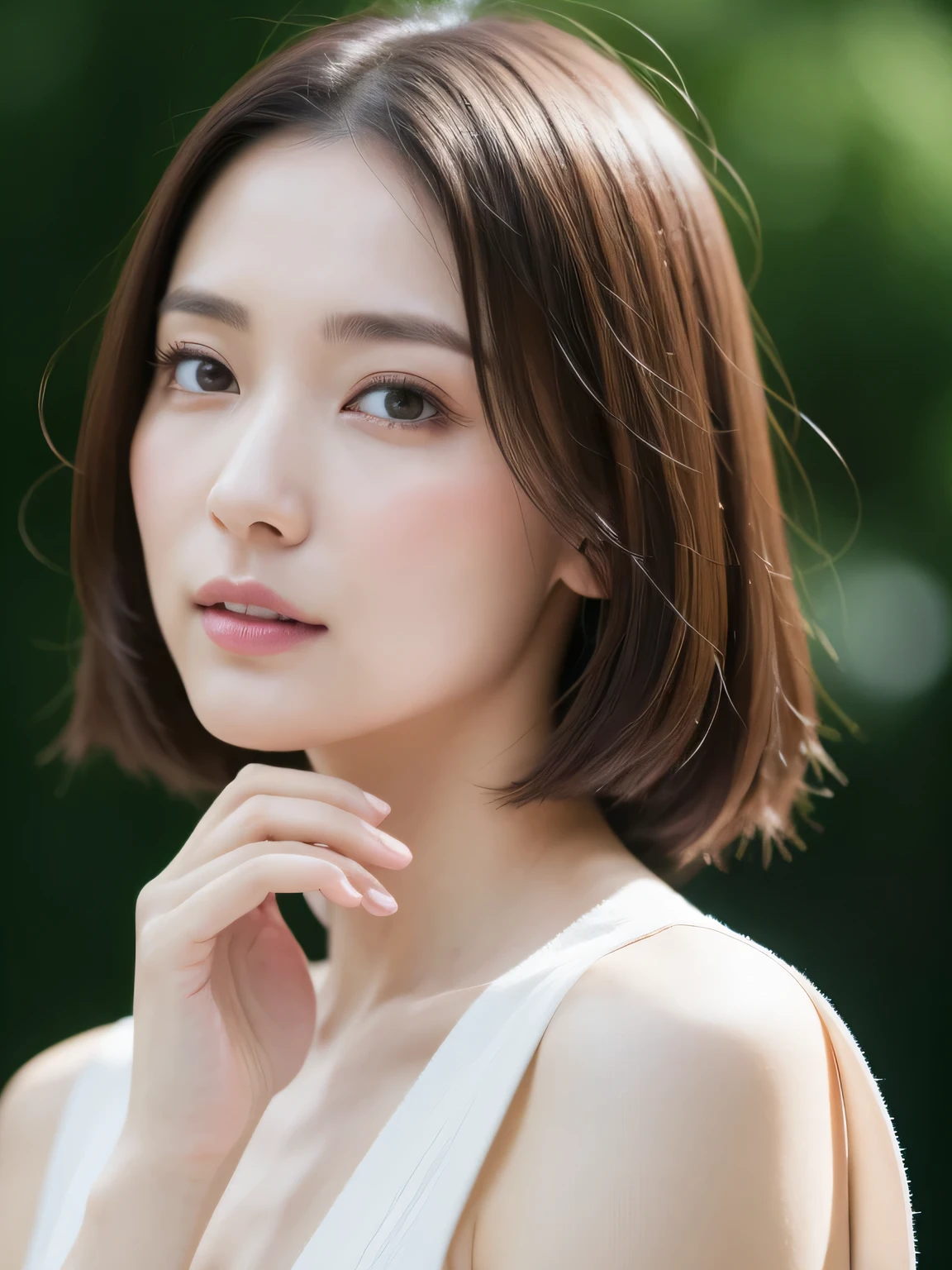 ((top-quality、8K、masuter piece:1.3))、1人、Czech、bule、Beautiful woman with slender abs:1.3、(Highlight Haircuts、Breast A Cup:1.2)、Black see-through:1.1、hyperdetailed face、A detailed eye、二重まぶた、Full Body Smile、Brown hair、((top-quality、8K、masterpiece:1.3))、Focus:1.2、perfectbodybeauty:1.4、s ass:1.2、((Layered Haircut、breastsout:1.2))、(wet wear:1.1)、(Sunnyday、Street:1.3)、Highly detailed facial and skin texture、finely eye、二重まぶた、Whitened skin、length hair、(silently:1.3)、white t-shirts、bangss