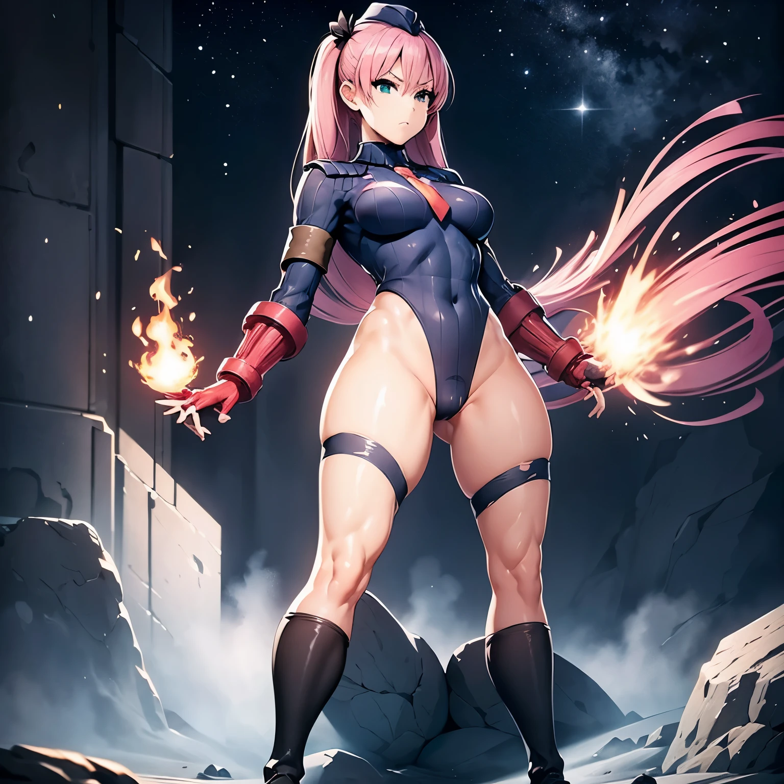 ultra-detailed, Explicit, Beautiful body, Beautiful Nose, Beautiful character design, perfect eyes, perfect face, ultra highres, 4K, beautiful legs, perfect legs, Nice hands, Perfect hand, Masterpiece, Best Quality, Highly detailed, illustration, absurdres, street fighter, doll suit, shadaloo doll, dollsuit, girls, multiple girls, expressionless, blank eyes, looking at viewer, red gloves, emotionless, black latex, corrution, mind control, female combatant, full body, hypnotized, unhappy trance, full body suit, ribbed bodysuit, obey, perfect female body, extremely glossy latex, hypnosis, hypnoLora, empty eyes, Mind control device, poses, brainwashed, submissive_pose, Slave, hat, necktie, belt, latex, garter belt, thighhighs, stand up straight, standing, standing at attention, Heaven burn’s red, aikawa megumi, pink hair, long hair, green eyes