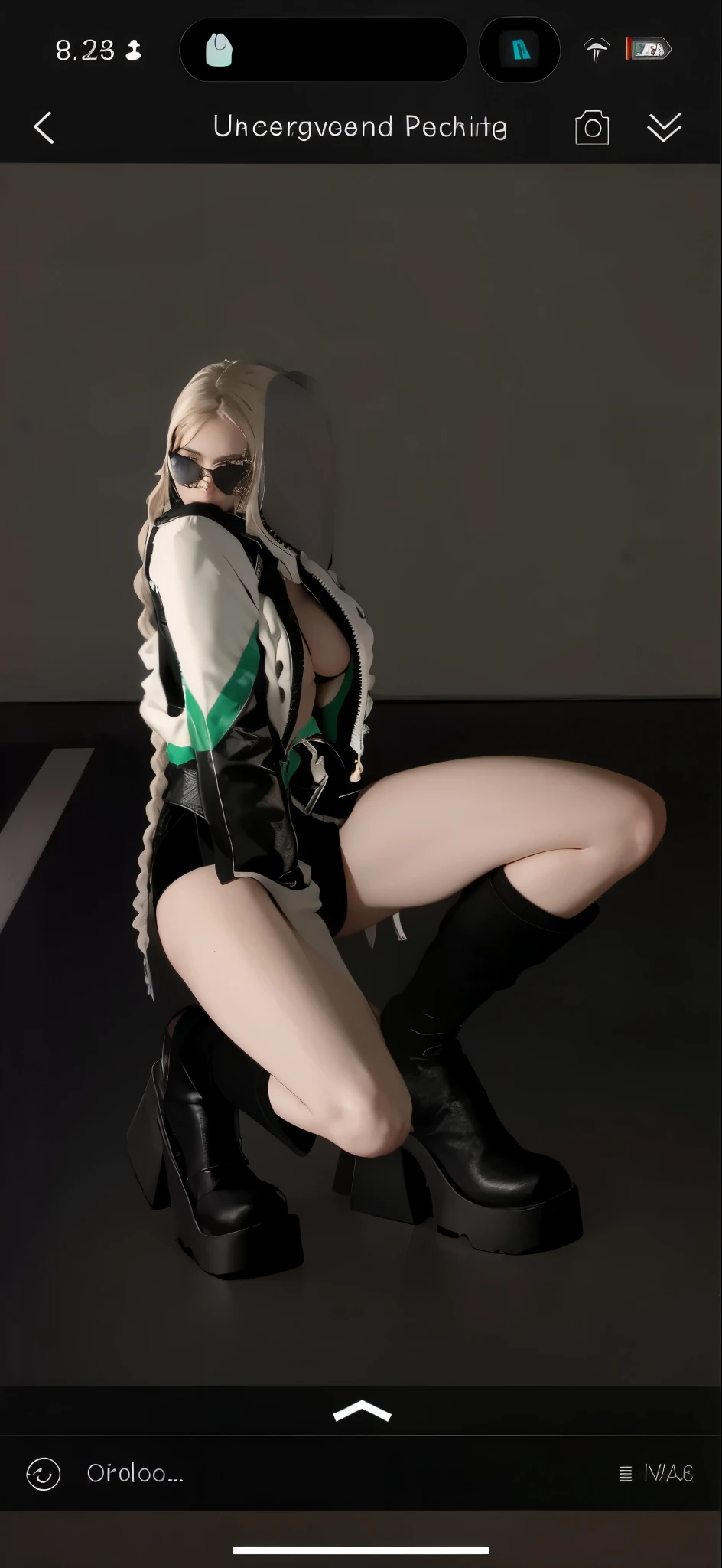 Hermosa piel detallada, cuerpo detallado, racing jacket, gigantes