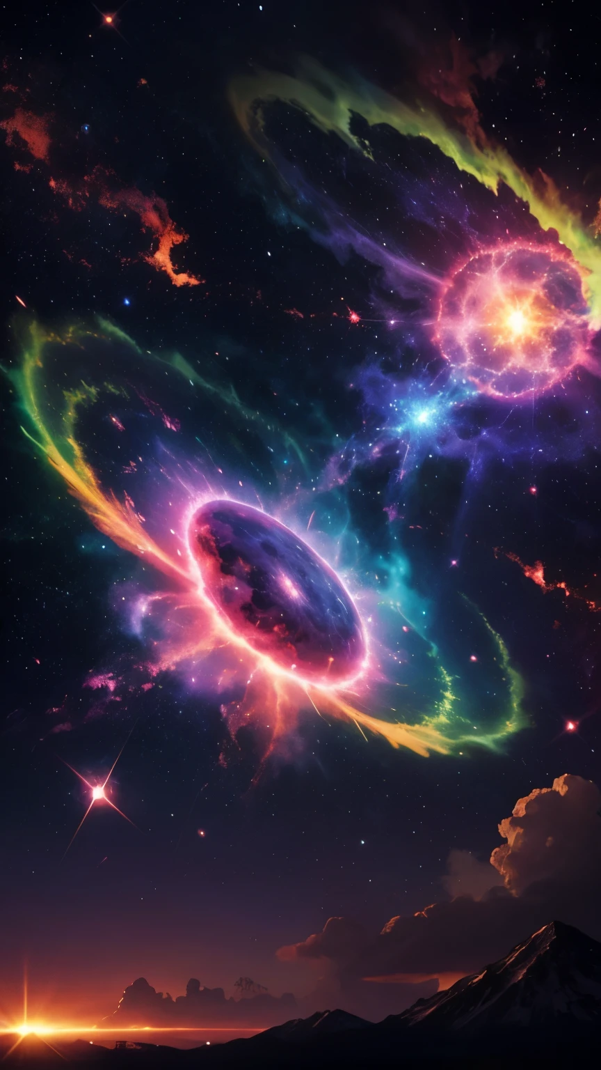 supernova gamma rays Light