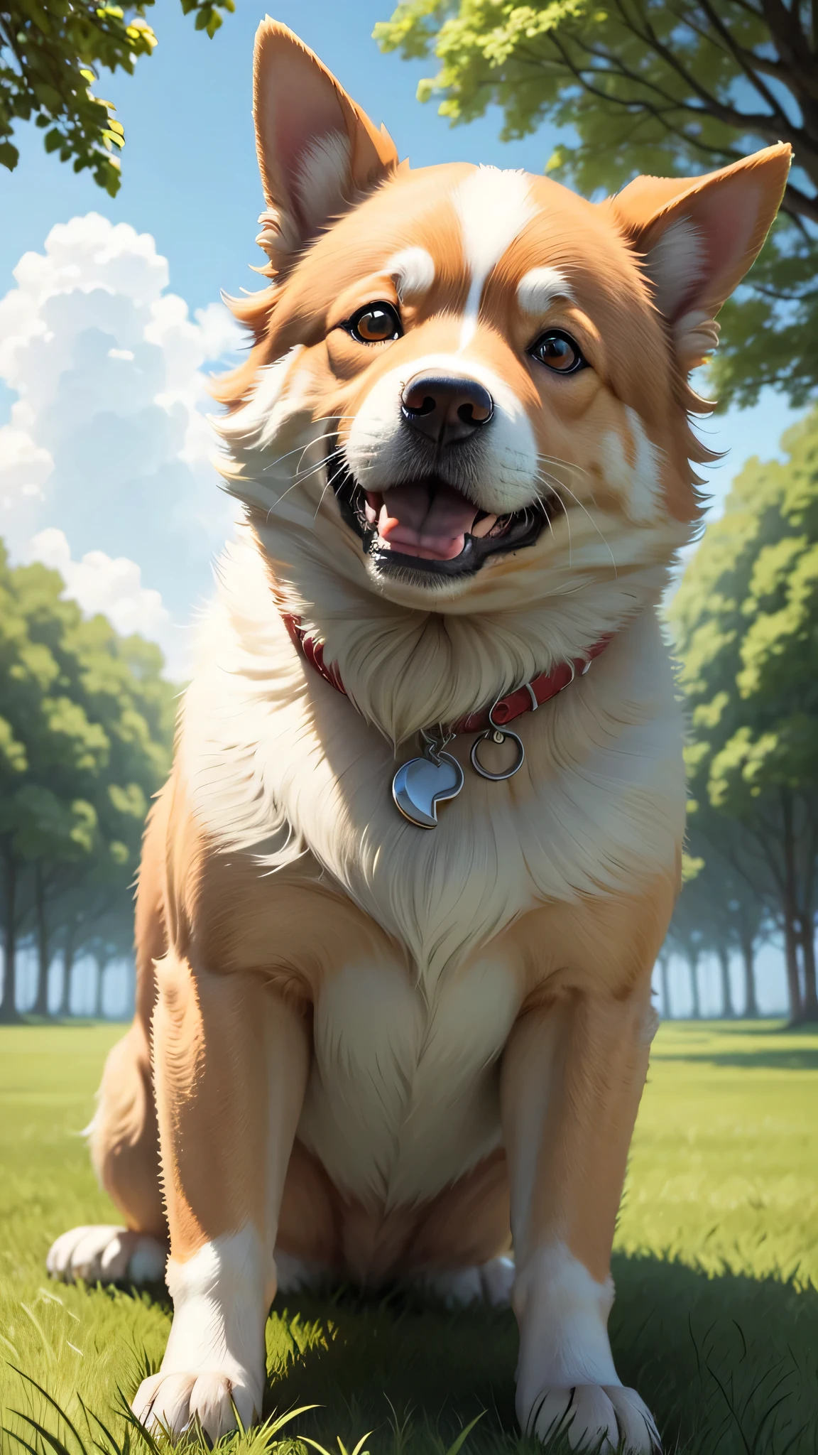 ((Masterpiece, top quality, high resolution)), ((highly detailed CG unified 8K wallpaper)), A Shiba Inu, ((masterpiece, highest quality, Highest image quality, High resolution, photorealistic, Raw photo, 8K)), ((Extremely detailed CG unified 8k wallpaper)), close up photo of a shiba, A woman playing with a Shiba Inu, Cute and sitting,