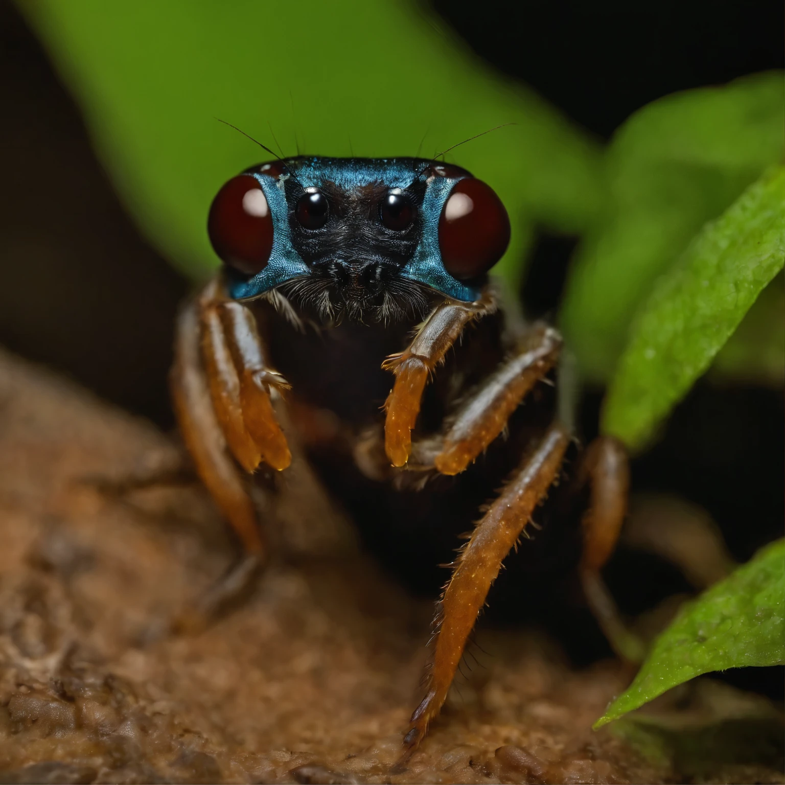 In the cave,Small male Hylobatidae, Hominidae, Ponginae,