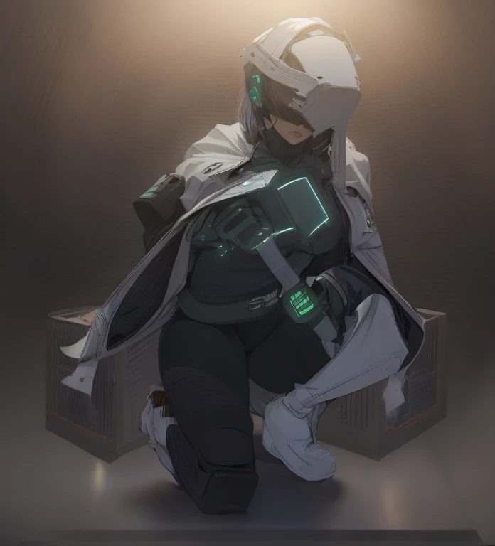 ((La mejor calidad)), ((obra maestra)), (muy detallado:1.3), ...............................................................................................................................................3D, Beautiful (cyberpunk:1.3) Mujer hacker, peinado corto,pelo corto, Volver al visor, cabello grueso, Terminal de ordenador operativo, Pantalla montada en la cabeza, computer server, Pantalla LCD, fiber optic cable, Logotipo de la empresa, HDR (High Dymanic Range), Trazado de rayos, NVIDIA RTX, Super resolution, Irreal 5, Subsoil Scatter, Textura PBR, Post-procesamiento, Anisotropic filtering, profundidad de campo, maximum sharpness and sharpness, Texturas multicapa, Albedo y Highlight Maps, Sombreado de superficies, Accurate simulation of light-material interactions, proporciones perfectas, Renderizado de octanaje, duotone lighting, ISO bajo, balance de blancos, Regla de los tercios, amplia apertura, 8K RAW, efficient sub-pixels, sub-pixel convolution, glow particles, dynamic pose