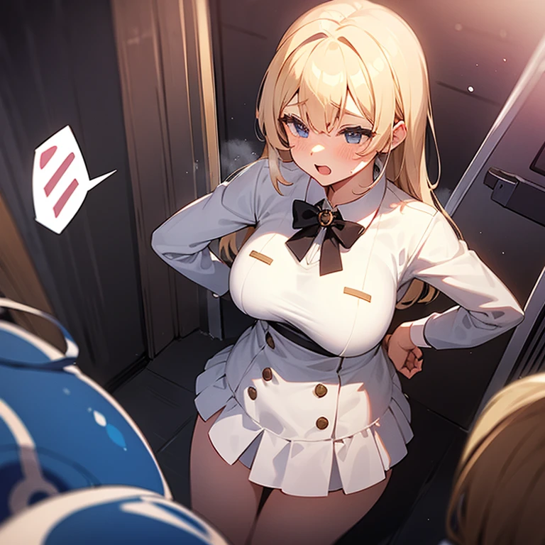 realistic anime art style,(clothed sex),(sailor uniform:1.2),pleated skirt,(curvy body),brown bob hair,(tanned skin:1.6),(trembling:1.5),(flying heart shapes:1.4),(clothed gyaru and man having sex on crowded train:1.5),vaginal penis,(sex from behind:1.2),back style,(vulgarity),gigantic buttocks,(pov),spread legs widely,thic,sweaty,(suffering),thick thighs,bukkake on body,excessive cum,(bukkake on hair),,(pov)