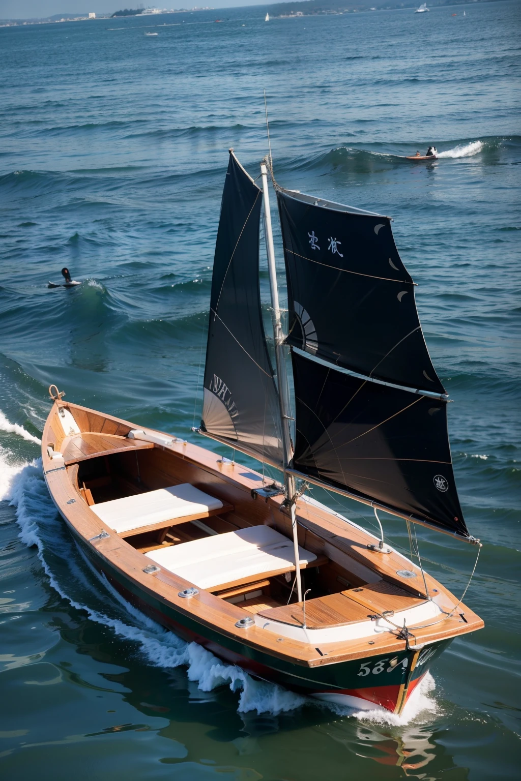 Wooden boats,small boat。