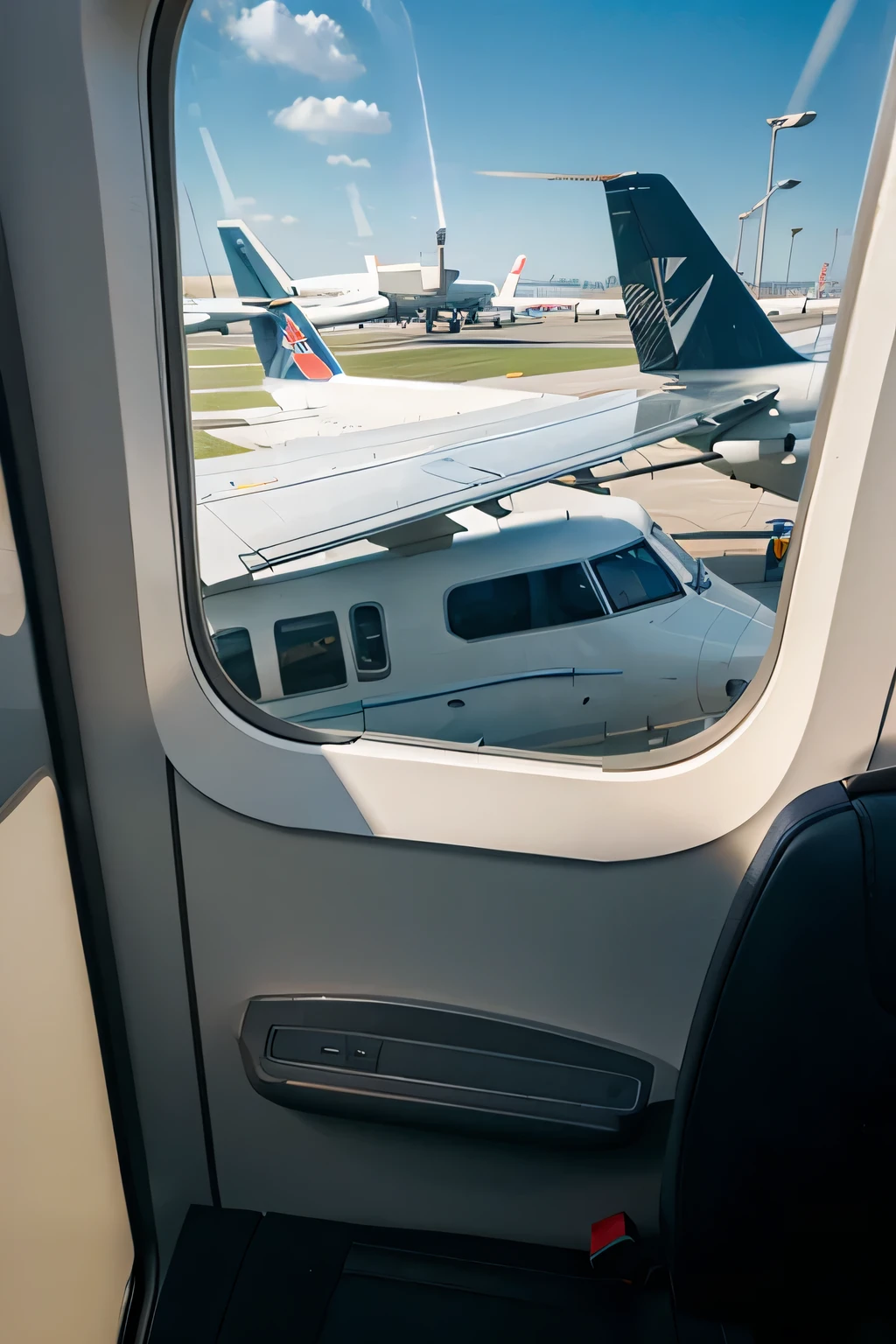 airplane window