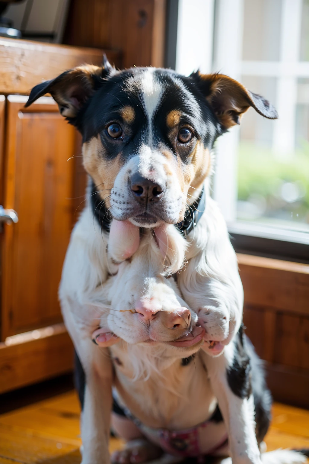((best quality)), ((masterpiece)), (detailed), Handsome dog