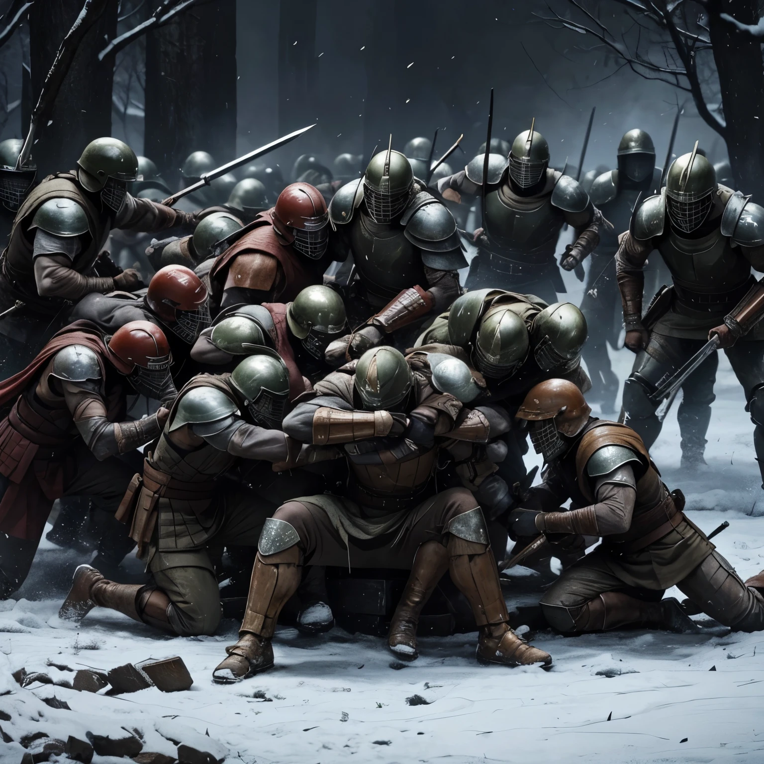 but、Due to betrayal, the Spartans are surrounded、fight till the last man。