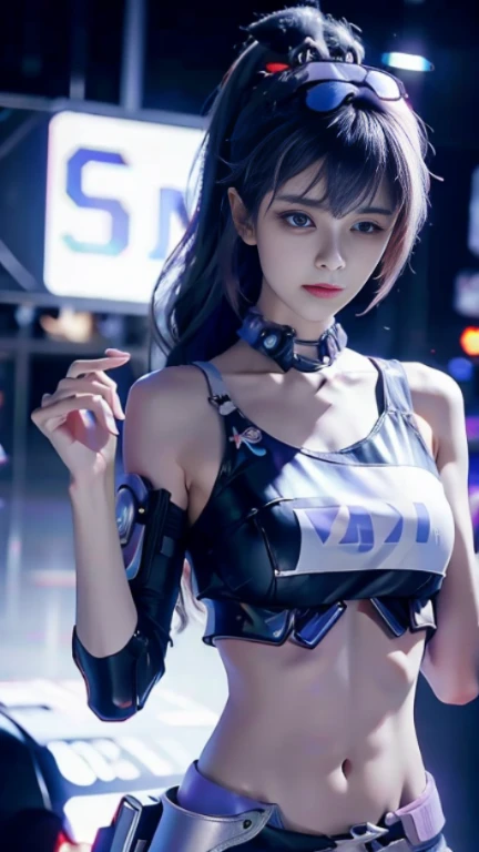 (((((7 avatar shot)))), Silver Wolf, Masterpiece, Best Quality, Ultra Detailed, Extremely Detailed 16k CG Wallpaper, Beautiful Face, (Silver Wolf in Esports Room), (Perfect Beautiful Curved Figure), Seated, Rainbow Color Jewel Eyes, Wearing Resin Hologram Sports Bra, Crop Top Drape, Mini Pleated Skirt, Bell Collar, Logo, Impotence, Contour Light, Concert, Neon Sign, Audio, Bell Collar, Esports Headset, Computer, Esports Room, Play Games, White Interior Through Red Skin, holographic projection, flat sphere, graffiti logo, highly detailed tattoo_,
Authoring information