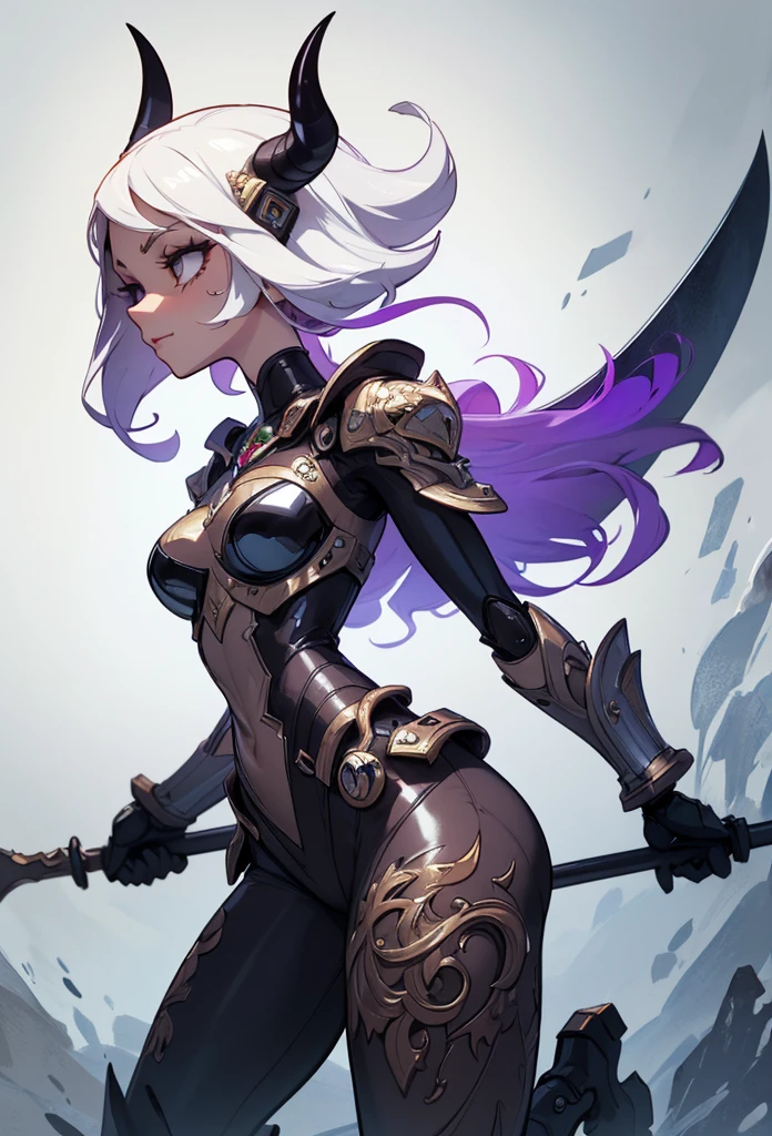 (detailed illustrations,Very detailed and precise drawing,Delicate drawn lines with tempo,Realistic texture expression),[color traced main line],(Fantasy World Battlefield Background [burning castle]),(GIRL ROBOT  (White Devil [METALFACE[lenticular iris]] (SKINNY)) [WEAPON MACHINE][milky],[BODY with EDGE [Transparent material]],[use an ax as a weapon],[[Mobile Weapon Gigant Size][science fiction mechanical]],(Pearl white luster on the body surface),(intricate and beautiful decoration [Dense detail]),(Precisely drawn face)[perfect eye details(Beautifully detailed iris)[eyes like jewels]],[long and beautiful eyelashes],[precisely drawn hair [Beautiful and shiny hair details]],(perfect hand details [Beautiful fingers with no damage [beautiful nails]]),(perfect anatomy(perfectly balanced proportions))[[full body portrait]],[ideal color coordination(Accurate simulation of light and material interactions)],[Visual art that tells a story].