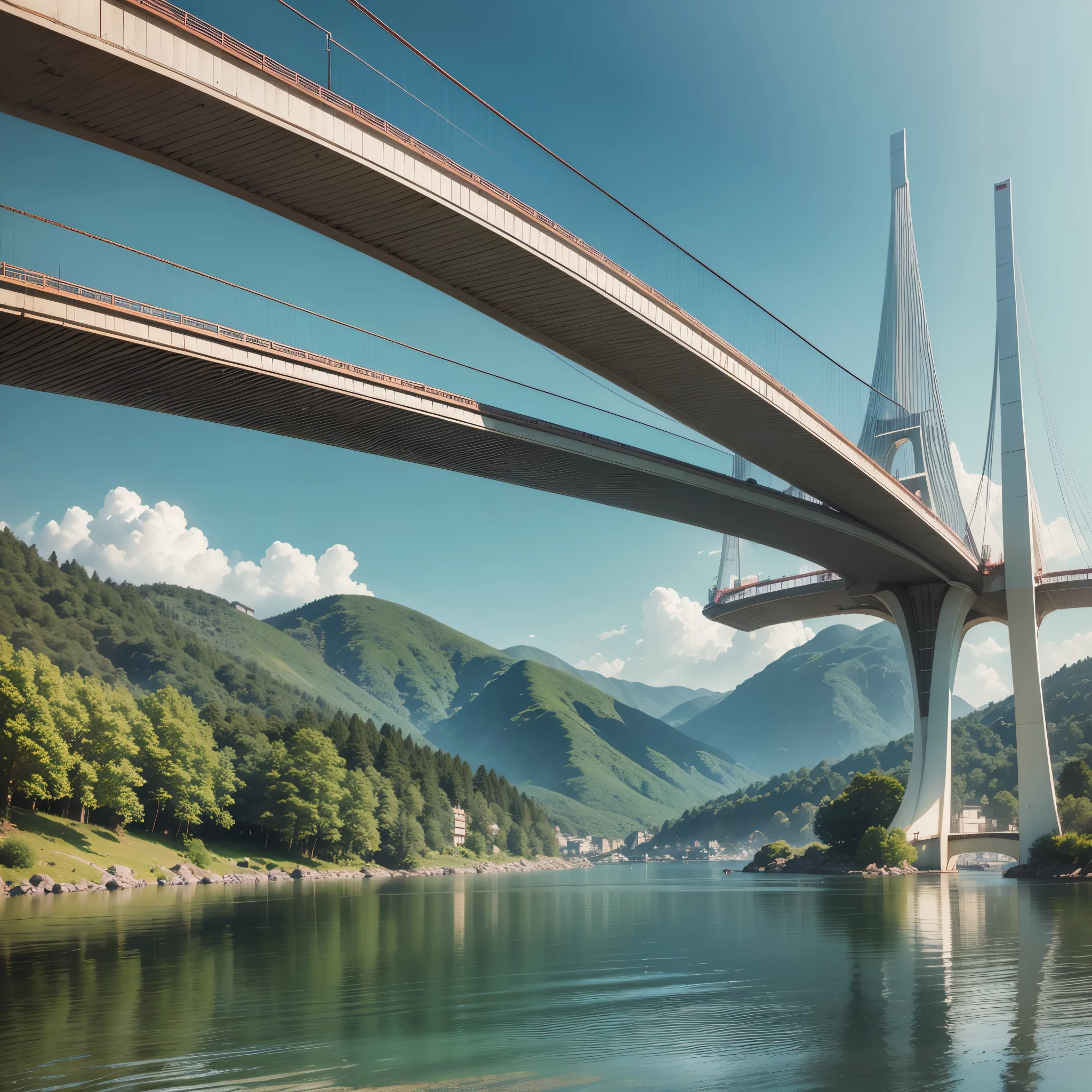 Cable-stayed bridge --auto --s2