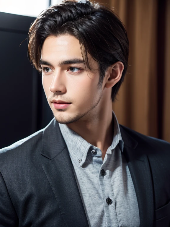 Handsome young man,