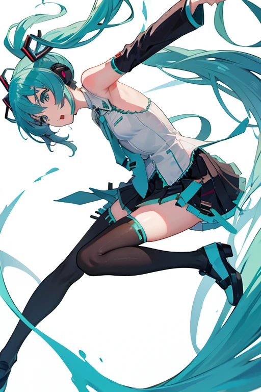 Miku, Smooth texture stockings,
