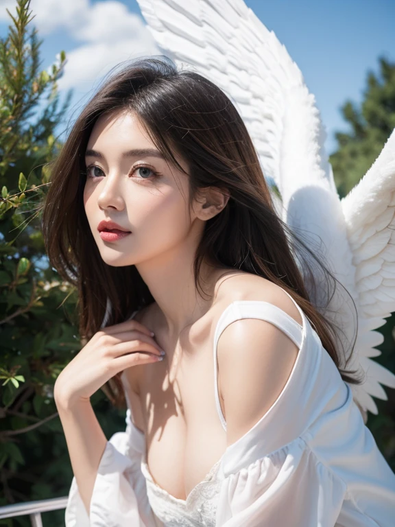 angel wingright and beautiful