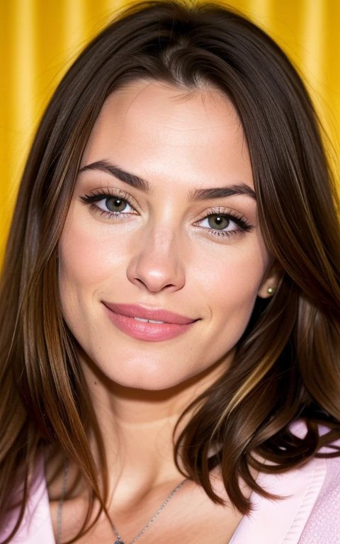 jolie belle brune, porte un pyjama entier ,tout le corps, angle parfait, very detailed, 32 ans, visage affectueux, long messy hair, yeux marrons, high resolution, chef-d'artwork, best quality,intricate details, very detailed,Sharpness, detailed skin,Realistic skin texture,texture, detailed eyes, professionnel, 4k, sourire, shot with Canon, 85mm,faible profondeur de champ,couleur de vision kodak, eye shadow, Extremely detailed, photo_\(Ultra\), photoRealistic, Realistic, Post-traitement, maximum detail, roughness, vrai vie, Ultra Realistic, Photorealism, la photographie, 8k euh, la photographie, sans soutien-gorge, slot machines