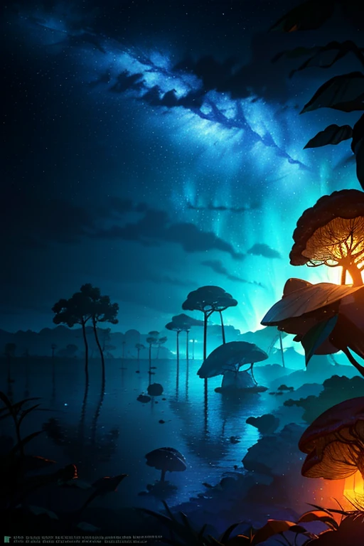 obra maestra, Mejor calidad, (Calidad de fondo de pantalla CG Unity 8K muy detallada), (best illustrationest shadoworest theme with elementos naturales. Tall trees, arroyos tranquilos, Brilloing little mushrooms, surrounded by hojas delicadas and branches, with fireflies and Brilloing particle effects,, (elementos naturales), (tema de la selva), (dejarrancheireflieutterflies, (hojas delicadas), (Brillo), (particle effects). , Isometric 3D, Octane representation, trazado de rayos, Super detailed