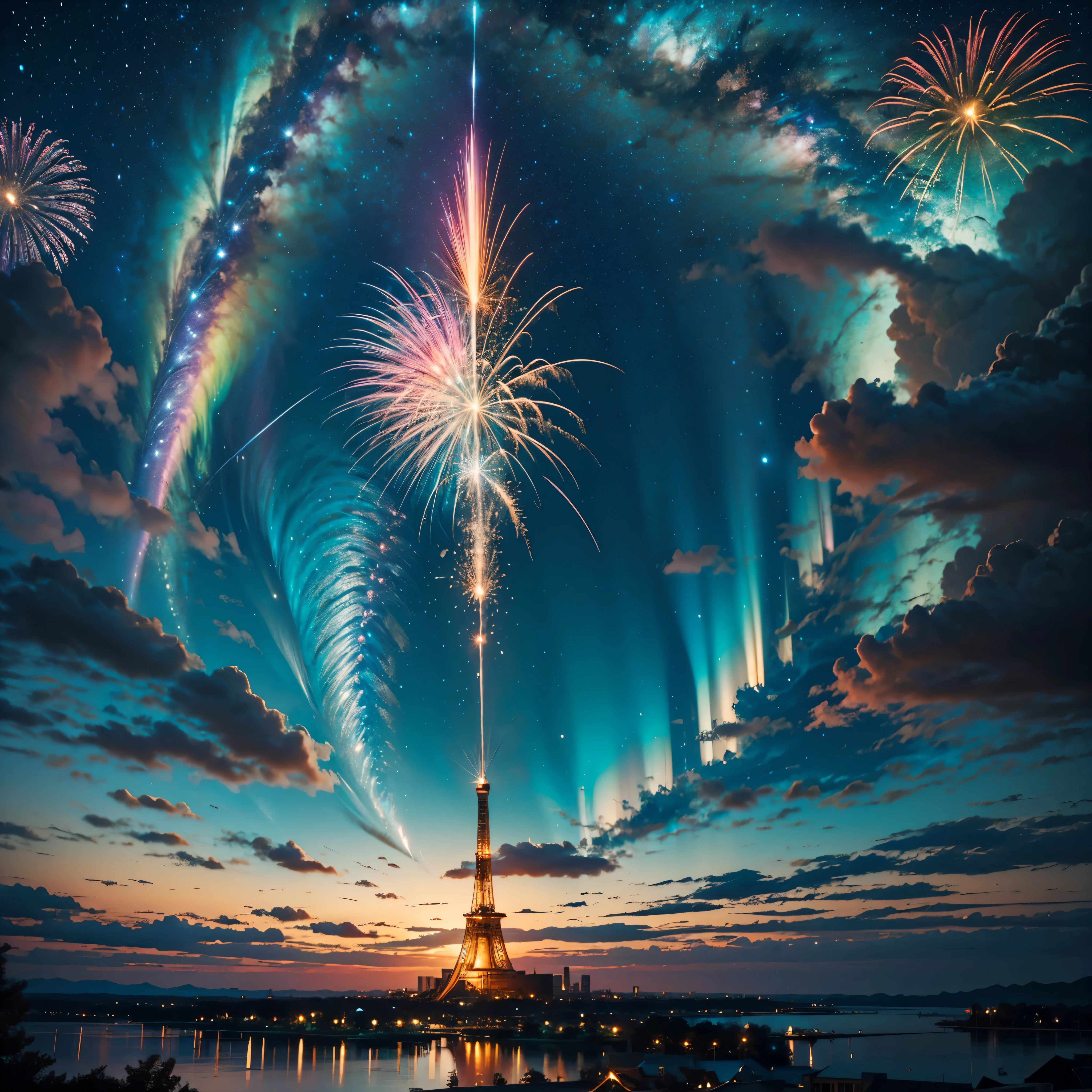 galaxy colorgalaxy spacious nebula dark _night_sky (Splendid fireworks bloom in the dark night sky background) moonset moonrise panoramic moonshine ultra Masterpiece fireworks Colorful_fireworks Envision cityscape bridges adorned patriotic lights fractal fireworks bursting overhead creating dynamic interconnected celebration beholder sundrop Cinematic_moonlight Will-o'-the-wisp ultra_high-def ultra_Photo-realistic optimal ultra_high-quality opengl-shaders ultra_high-details accurate reflex ultra_high-res perfection volumetric lightning improved Octane_rendues UHD XT3 DSLR HDR 3dcg shadow analogiques extatiques symmetrical onyx rubis summon milkweed floraison invoque viceroy magic incandescente creature CGSCOSITY butterfly Cristallines Monarch flash blow glow opale lava Tourmaline plasma "Niagara Falls" hearth monster Fire Blast Flame luminescence graduate backlight varied multi etc. --s 1000 --c 20 --q 20 --chaos 100