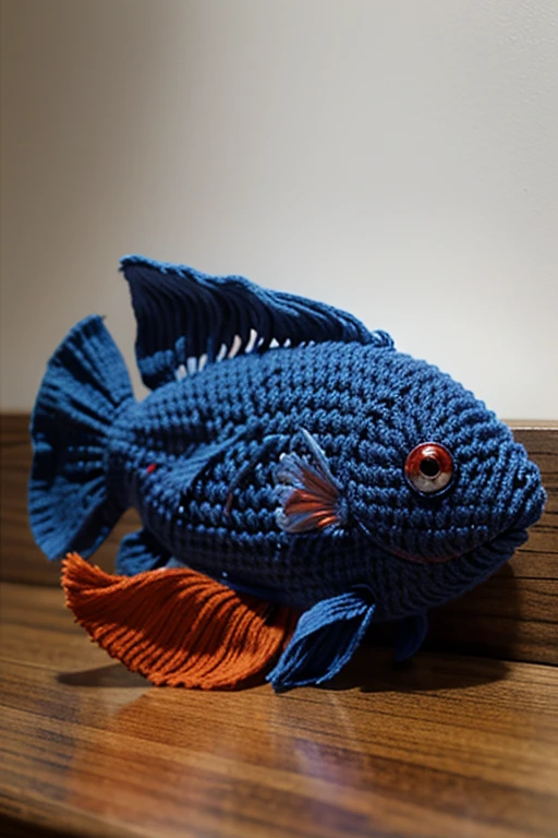 Amigurumi, betta fish, 