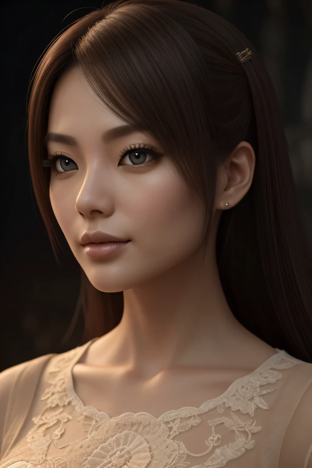 full body (full body 1.6) picture of japanese woman in her thirties (age 30+) , (detailed face 1.6), (detailed eyes 1.2), (detailed mouth 1.2), (detailed nose 1.2), (detailed legs 1.2), beautiful, wearing nurse's uniform (delicate fabric 1.3), (translucent fabric 1.3), HD, Stunning, Character, (muted natural colors:1.3) Intricate, High Detail, dramatic, Subsurface Scattering, Award Winning, Masterwork, Masterpiece, maximalist, dark magic symbols , 8k, high detail, (High Resolution), (8K), (Very Detailed),