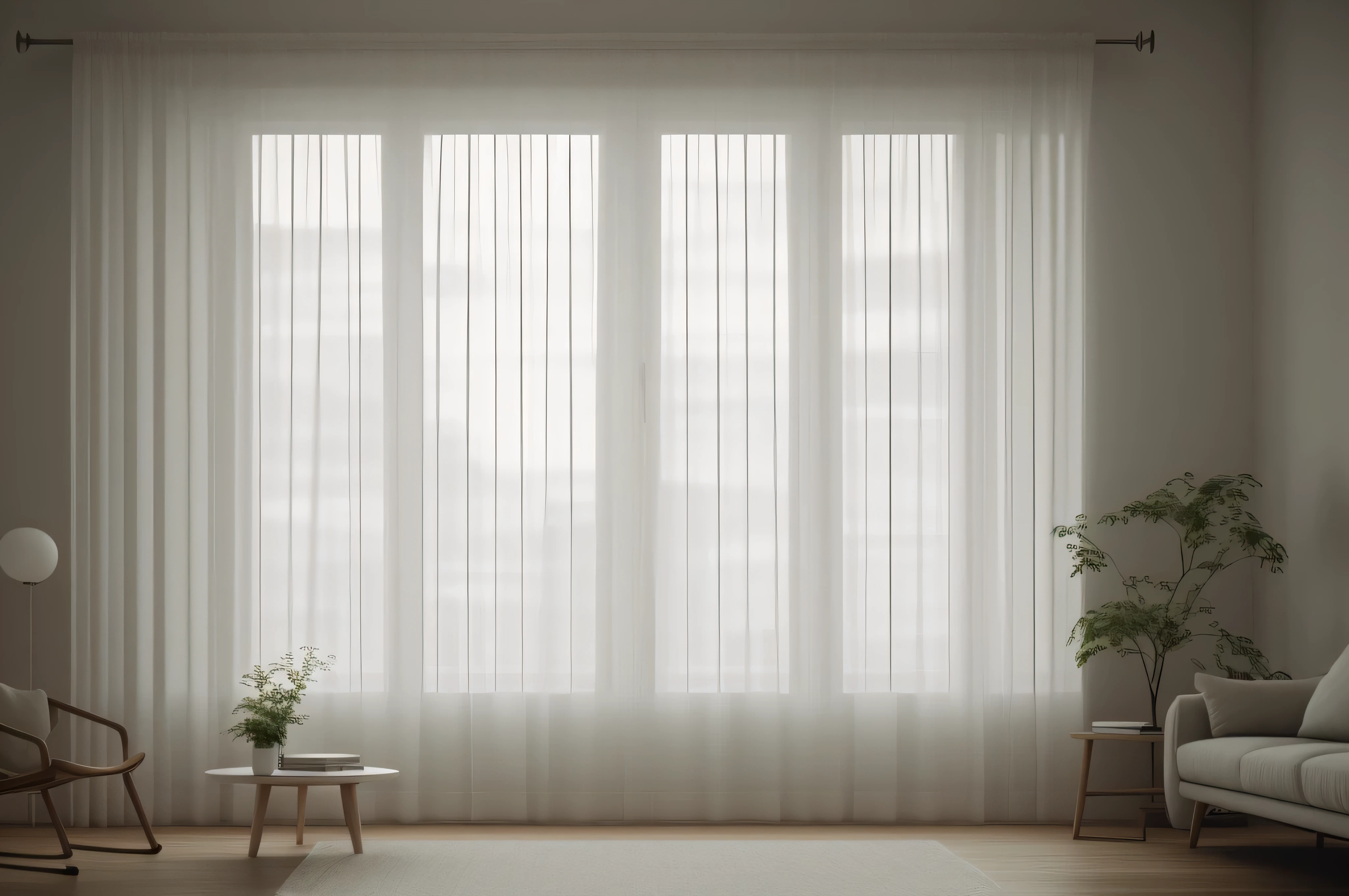 cozy room, Thin curtains, Translucent white, photograph, Wind, interior, modern, (angle), (masterpiece),(high quality), 最high quality, genuine, (genuineistic), Super become familiar with, (become familiar with),(4K),8K