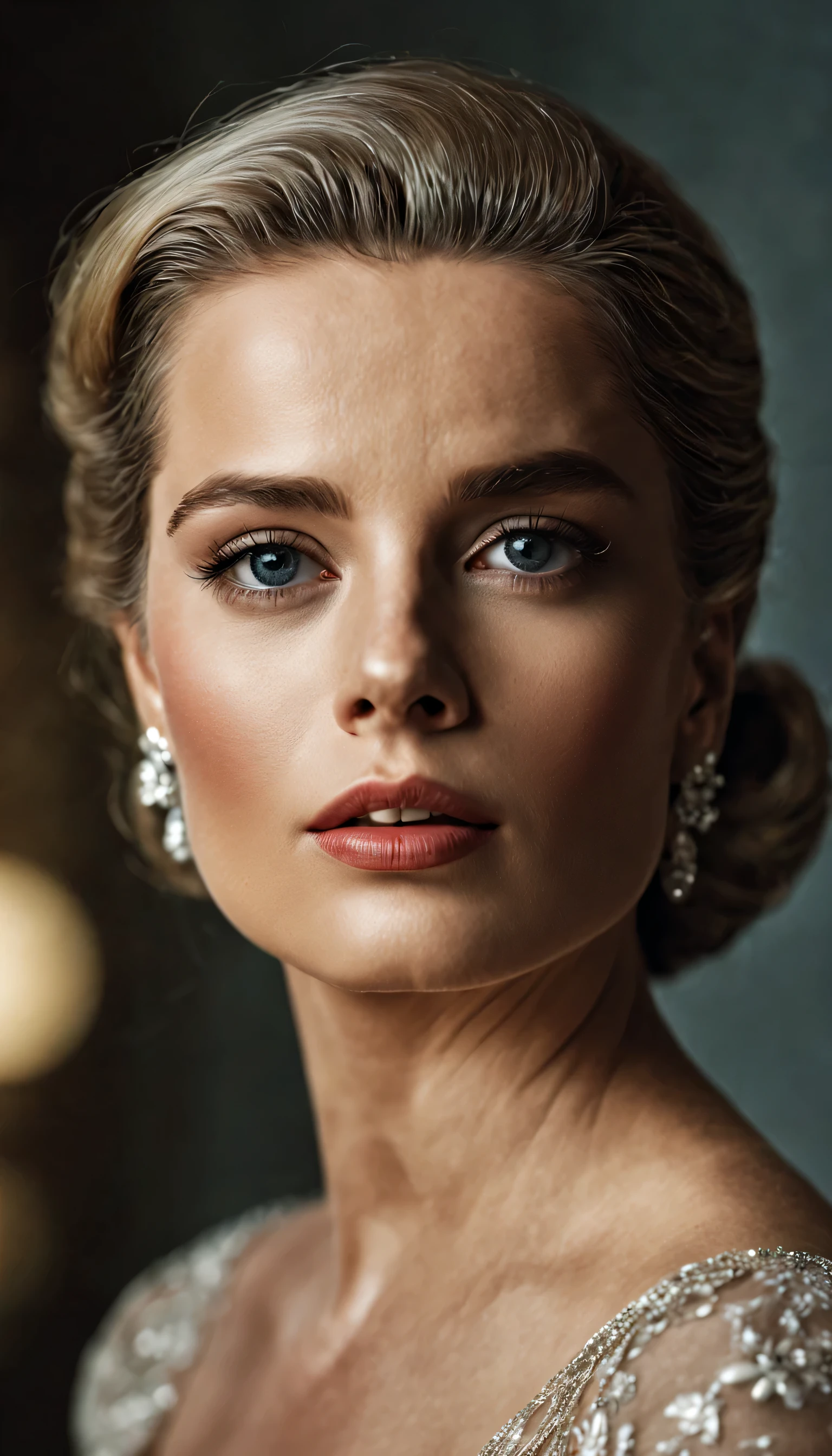 Category: Female
Age level: Woman
Style inspiration: Grace Kelly
Lighting: Cinematic lighting
Camera and lens: 50mm lens, 2.8 F Canon R6 8k studio light
Detail level: Extremely detailed
Photographer style: Patrick Demarchelier
Resolution: 4 to 6 megapixels
Additional quality standards: Great-looking, distinctive, global trending, no blur, no noise, high quality, ultra-detailed, masterpiece, RAW photo, realistic, delicate, detailed, best HD detailed, High quality, 32k