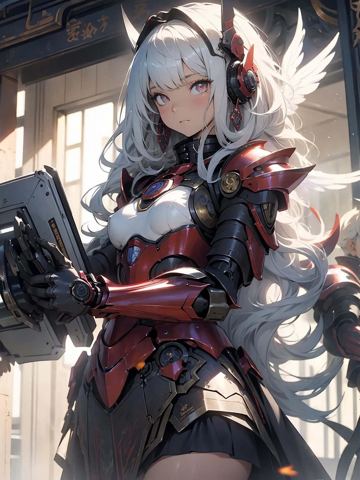 (masterpiece, top quality, best quality, official art, beautiful and aesthetic:1.2), (1girl:1.3), extreme detailed,colorful,highest detailed ((ultra-detailed)), (highly detailed CG illustration), ((an extremely delicate and beautiful)),cinematic light,((1mechanical girl)),solo,full body,((real breasts,real nipples)),(machine made joints:1.2),((mechanical limbs)),(blood vessels connected to tubes),(mechanical vertebra attaching to back),((mechanical cervical attaching to neck)),(fetal position),expressionless,(wires and cables attaching to neck:1.2),(wires and cables on head:1.2)(character focus),science fiction,creepy lab background,(blood:1.5)
