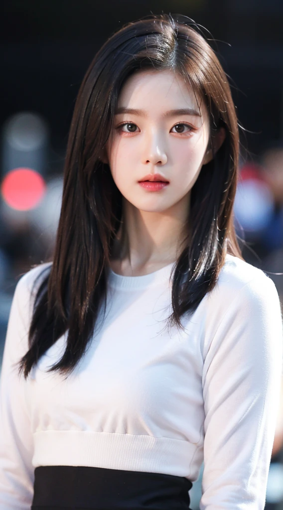 hyper-realistic,8K,ultra high definition,High school girl ,cool,Preppy style,graduate,background black background,Realistic skin texture,film lighting、Ray tracing,Canon、f/2.8、16k、high resolution,precise,blur