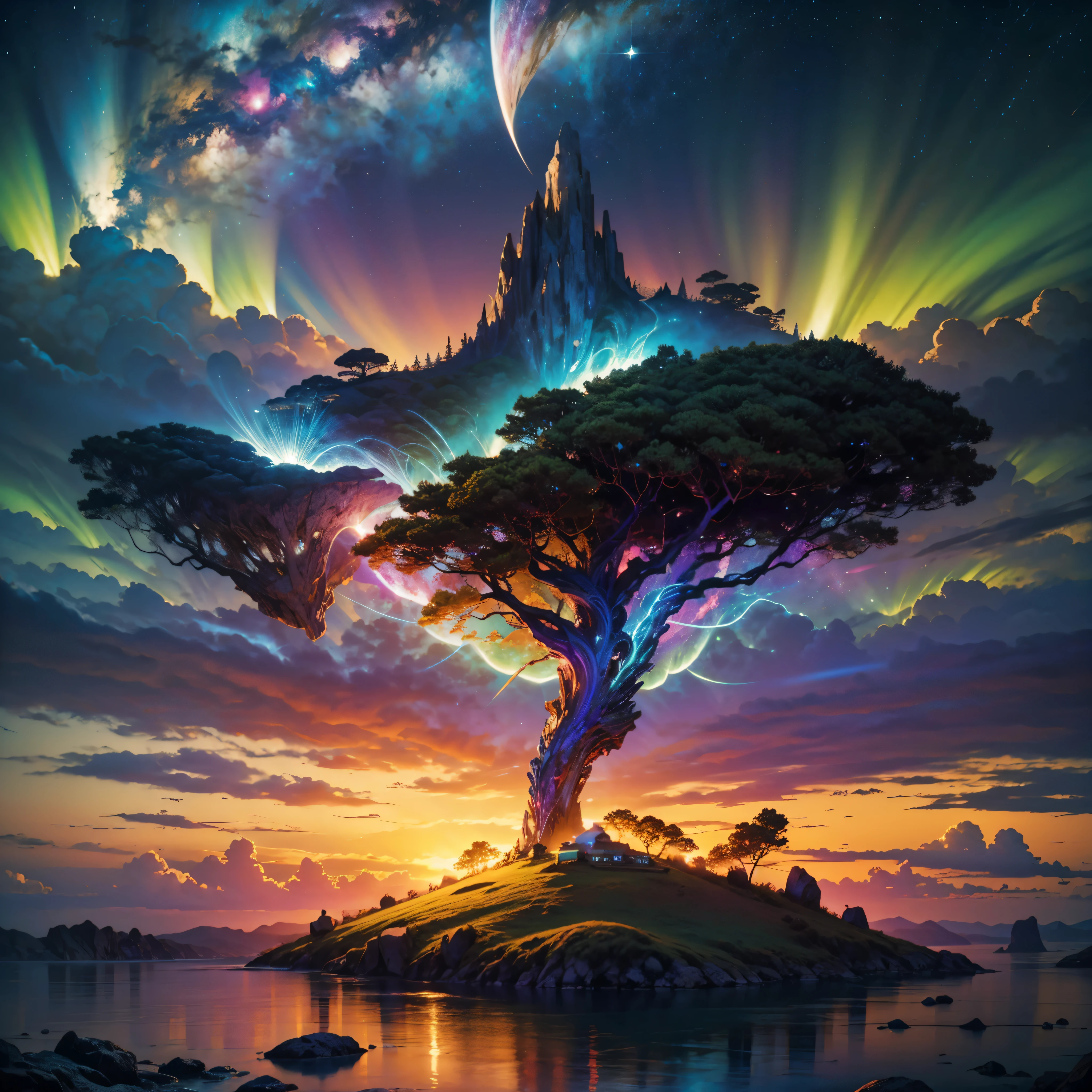 Galaxy nebulae stars nebula starry_sky epic sunset spacious sunrise panoramic sunshine hyper Gorgeous Masterpiece ultra UnrealEngine5 deep path equirectangular_360 Bright colors, thick lines, waves, multi-layered, foreground, vista, fractal thunder Dammford, Dammenford and Alex gray style, psychedelic surrealist art, surrealist psychedelic design, fantasy art style, psychedelic art, infinite psychedelic waves, inspired by Cyril Rolando, real ripple structure, psychedelic art style, psychedelic art, psychedelic illustration global luminescence saturate volumetric Cinematic_Sunlight lightning_contrast meticulously intricate ultra_high-details ultra_high-quality max ultra_high-def ultra_photo-realistic optimal ultra_high-res cgi vfx sfx accurate reflex vivid color-coded improved Octane-rendered UHD XT3 DSLR HDR romm rgb pbr 3dcg fxaa blu-ray enhanced fkaa txaa rtx ssao opengl-shader glsl-shader post-processing post-production cell-shading tone-mapping analogique ultra_sharpness focus symmetrical Dazzling Heaven Paradise "Heavy Metal" Will-o'-the-wisp iota pixie sprite kindergarden onyx ruby Sundrop opal emerald plasma Tourmaline lava magic fire summon incandescent creature crystalline viceroy monarch conjuration flowering butterfly Hearth CGSCOSITY invocation strange monster floraison Earth reflection chef-d' sex naked nsfw varied multi etc. --s 1000 --c 20 --q 20 --chaos 100