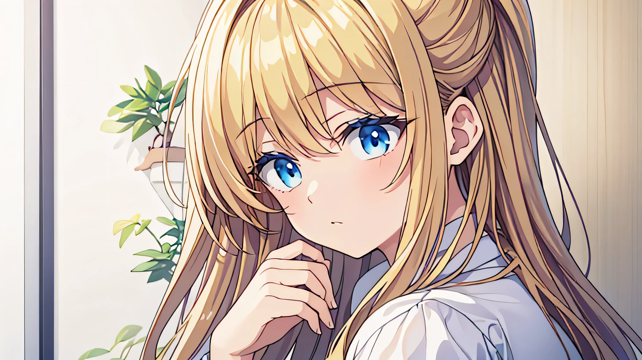 firing, blond hair, 20 years old, Detail, beautiful