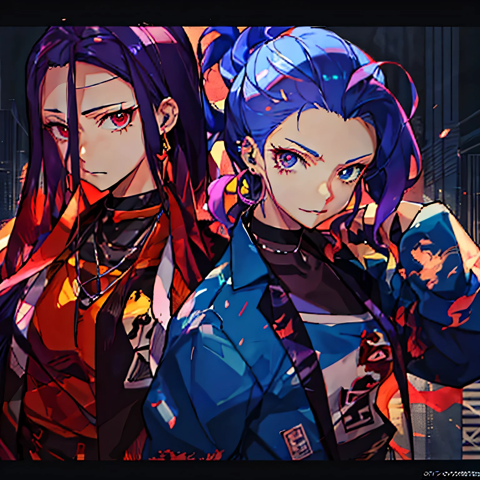 Anime character standing on a cell phone in prison, 2 d anime style, modern anime style, anime style 4 k, jazz and loss draw, anime style illustration, very modern anime style, high quality anime art style, anime style. 8K, terrible anime 8k, Trending on Art Station pixiv, anime style artwork, anime art style, anime art style