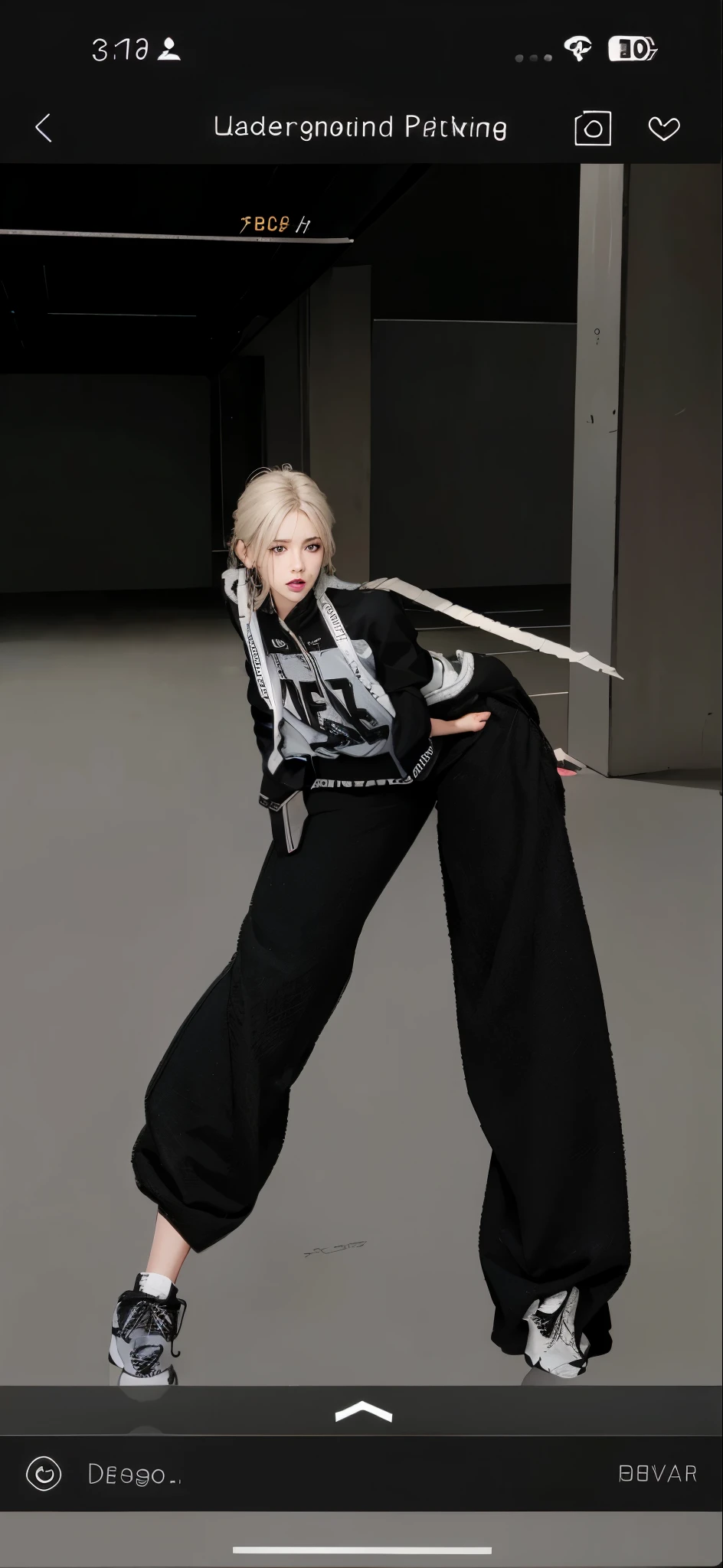 Hermosa piel detallada, hermoso cabello detallado, cuerpo detallado, racing jacket, black pants
