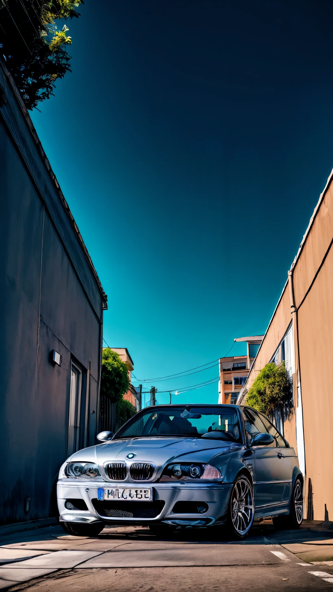 arafed view of a blue BMW car driving on a road, editado, composto, BMW, f / 1 1. 0, um plano amplo e completo, foto de perfil frontal, “2019 BMW m5 wagon, foto no meio da foto, tiro frontal, foto de retrato, f / 3 2, 3840 x 2160 ,imagem arafed de um carro esportivo dirigindo em uma rua da cidade, superar o estilo de arte, art deco supera anime estética, estilo outrun and colours, obra de arte epic arte retroonda, retrowave epic art, epic arte retroonda, ultrapassar a paleta de cores, estilo outrun, Anos 80 ultrapassam, arte retroonda, estilo de arte synthwave,(BMW_E46),BMW, E46,M3,obra de arte, melhor qualidade,alto detalhe, sharp focus, ((fotorrealismo)), realista, melhor qualidade, 8k, premiado, dramatic lighting, epic, cinematographic, obra de arte, profundidade de campo, volumetric lights, (nevoeiro ambiente:1.3), dutch angle, Luz de aro, Lente grande angular, vapor,