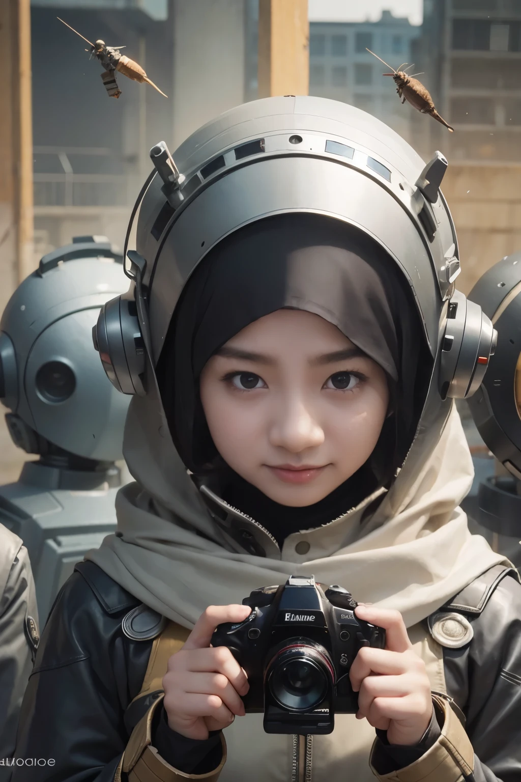 Buatlah foto realistis ini menjadi anime