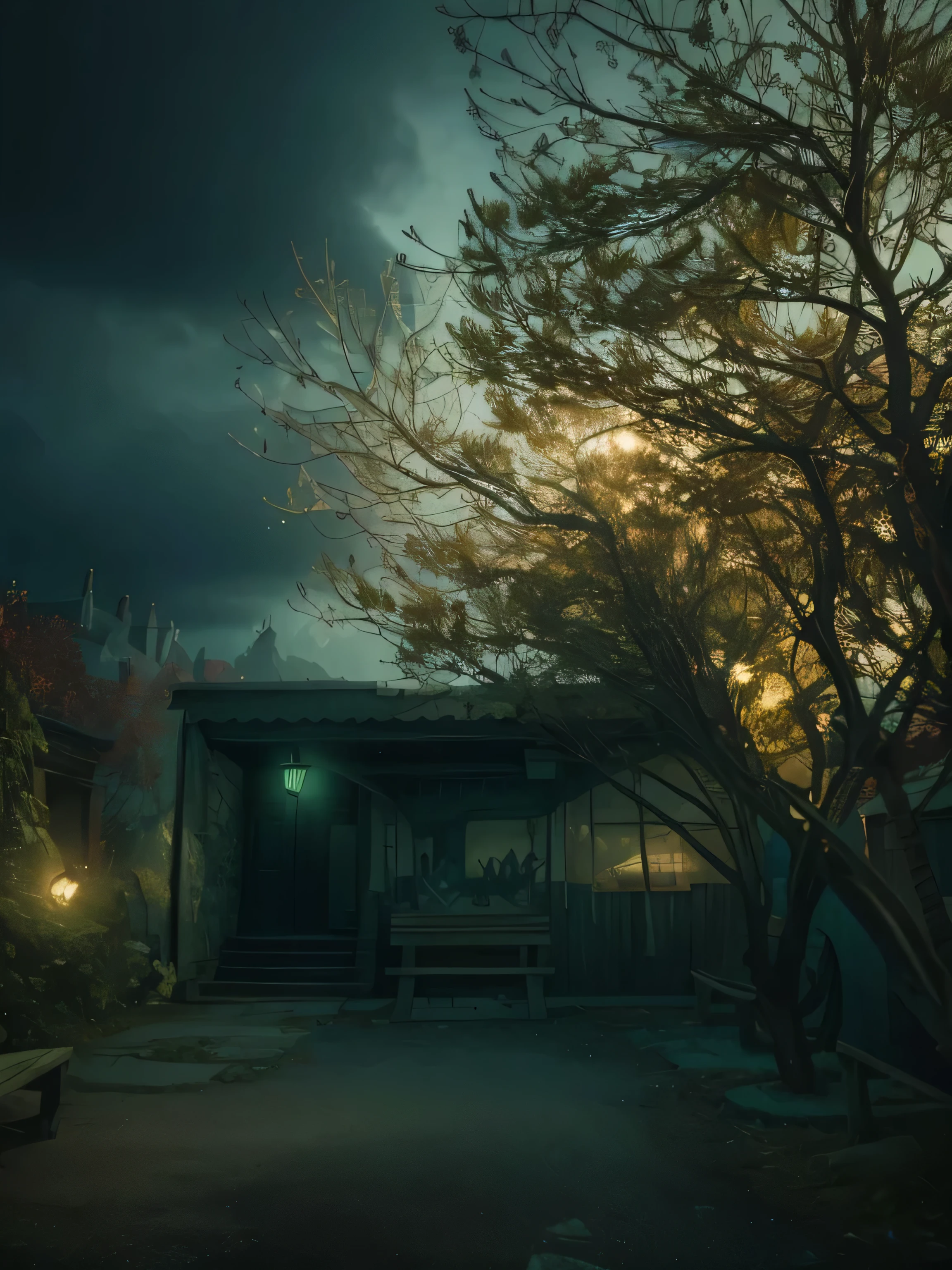 dramatic horror