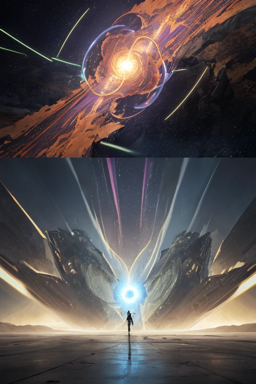 (best quality,4k,8k,highres,masterpiece:1.2),ultra-detailed,realistic,photorealistic,anime,sci-fi,horror,concept artists,evokative animation scene,detailed plane,glowing circular lights,energetic human figure,epic animated movie frame,2012 anime scene,2019 anime scene,Doctor Who regeneration moment,twisting vortex in the background,entering a quantum wormhole,evil distorted energy