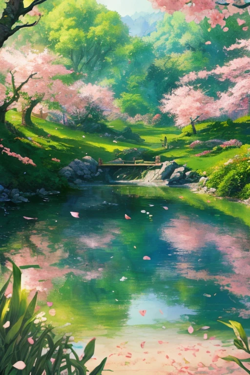 (best quality,4k,8k,highres,masterpiece:1.2),ultra-detailed,realistic:1.37,beautiful detailed eyes,beautiful detailed lips,extremely detailed eyes and face,longeyelashes,anime,garden,peaceful,under the tree,relaxing,serene atmosphere,colorful flowers,bright sunlight,soft breeze,green grass,ethereal,tranquil,watercolor-like style,subtle lighting,floating cherry blossom petals,gentle shadows,manga-inspired,harmonious composition,peaceful citizens,stresree environment,animated park,aesthetic scenery,blissful ambiance,joyful mood,detailed background,precise linework,vibrant colors,natural elements,atmospheric perspective,scenic landscape,anime-like characters,joyful expressions,nature-inspired anime scenery,enchanting setting,cheerful atmosphere,vivid color palette,serenity of nature,coloful anime scenery,breathtaking view.