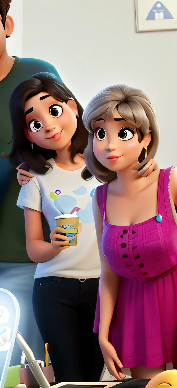 estilo pixar, alta qualidade