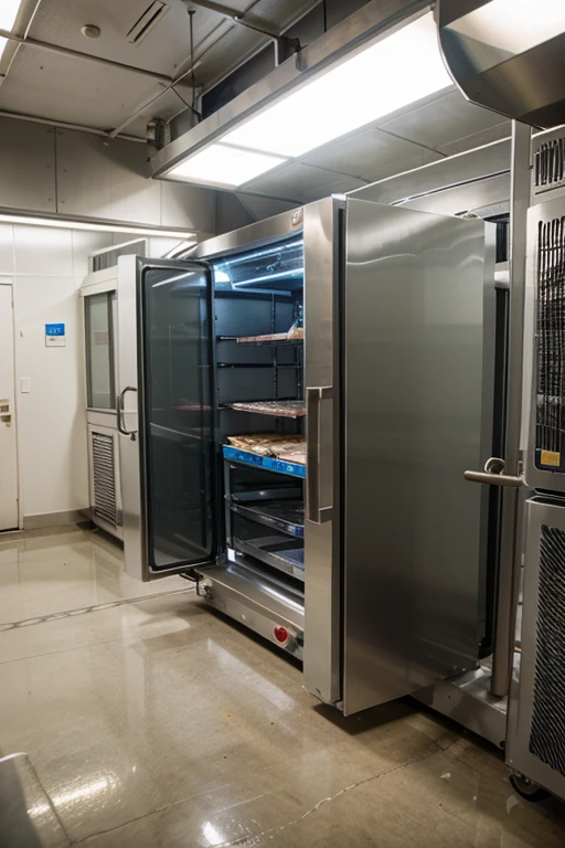 refrigeration equipment in a building