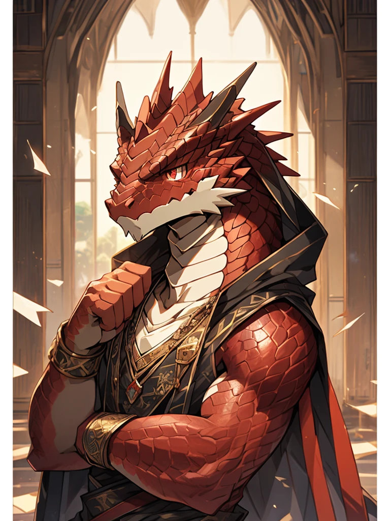 (((detailed eyes, detailed face))), (bara, itzamna <lora:character_itzamna_findigo_v1:1>, facial hair, dragon tail), male, (plump, fat, chubby, overweight), ((blue loincloth, blue pelvic curtain), topless, white cape, white cloak), standing, arms behind back, smile BREAK (by zackarry911, by zaush, by personalami:0.5), bedroom, (soft shading), 8k, UHD, masterpiece