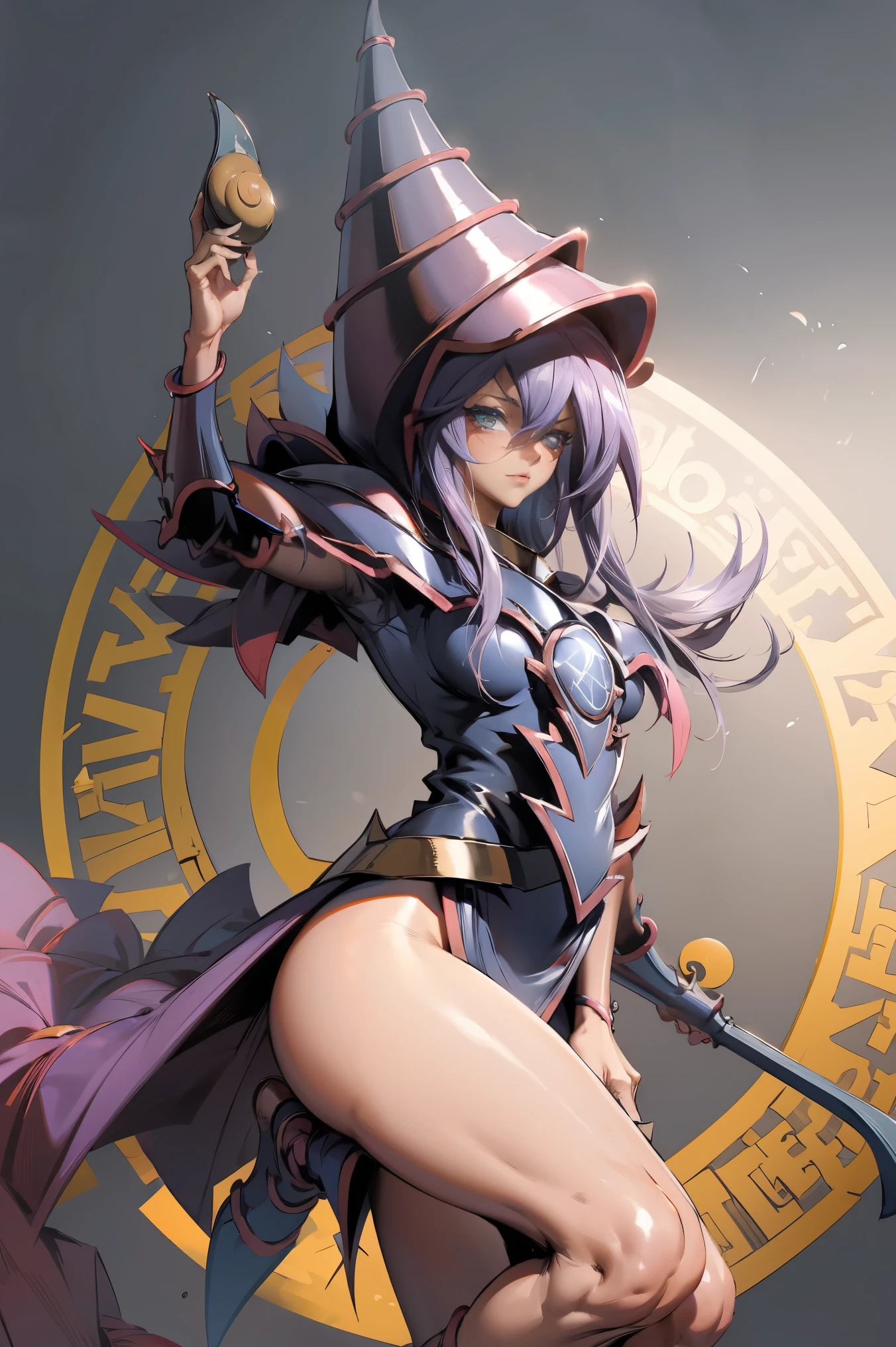 Dark magician gils nude . Coqueta. Sexy. Hot. Pose de magia
