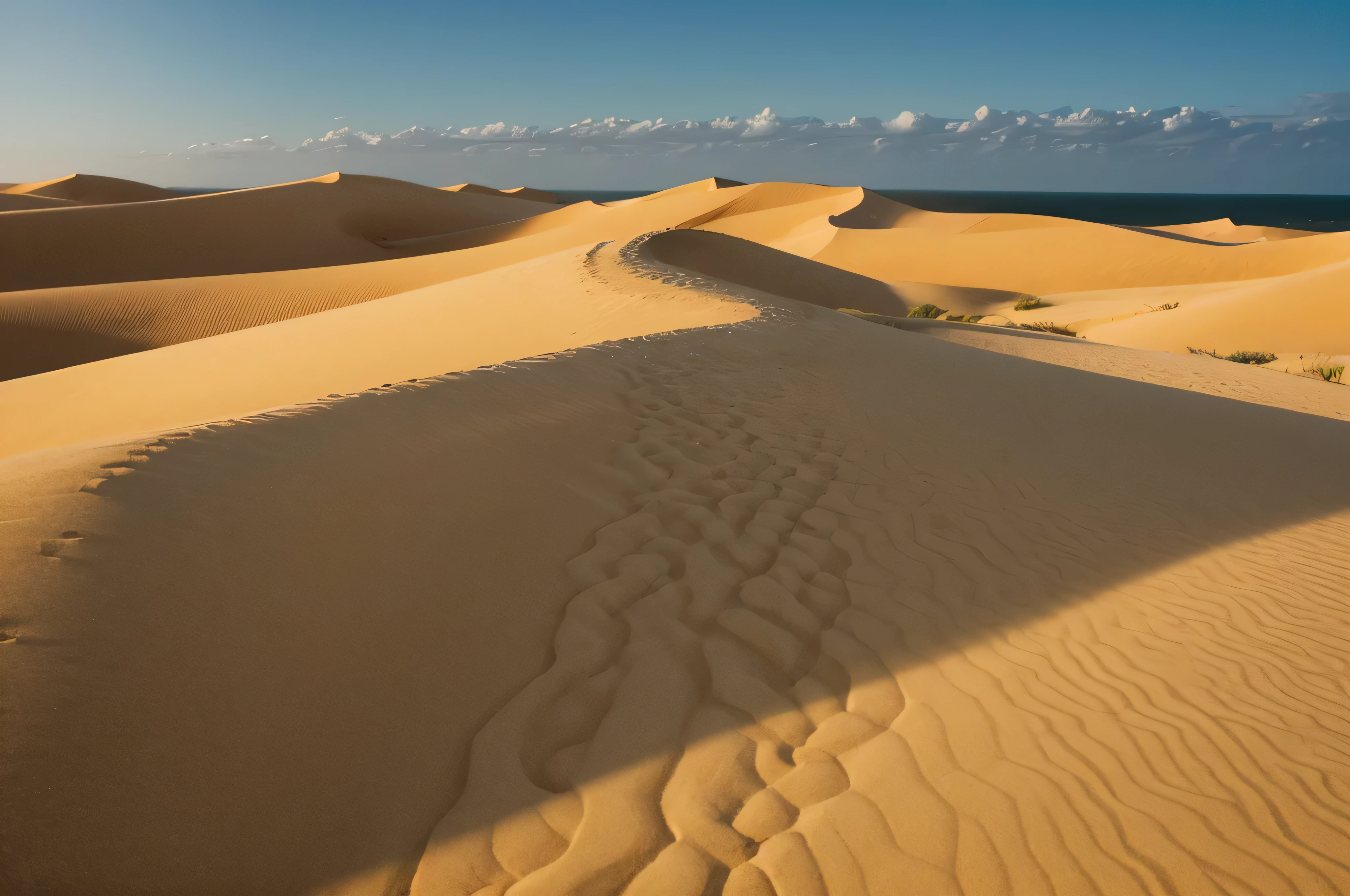 brazilian dunes, dynamic lighting, realistic