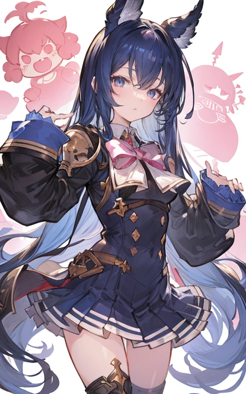 character design sheet、high school girl、uniform、sexy、beautifully drawn eyes、detailed eyes、realistic、granblue fantasy