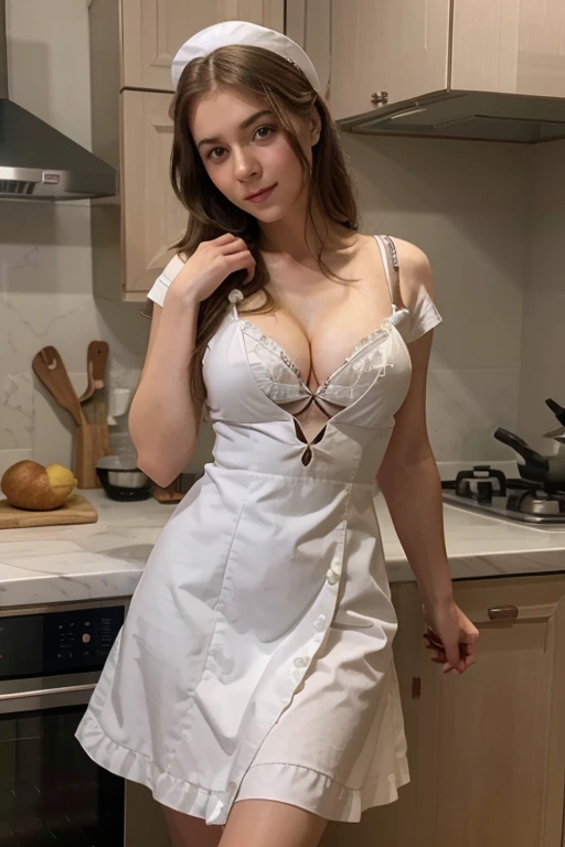 красивая блондинка в зелено-белом нижнем белье позирует in the kitchen, великолепная Housemaid, charming and seductive, in the kitchen, maid outfit, Housemaid,goddess, in the kitchen, сексуальная Housemaid в униформе горничной