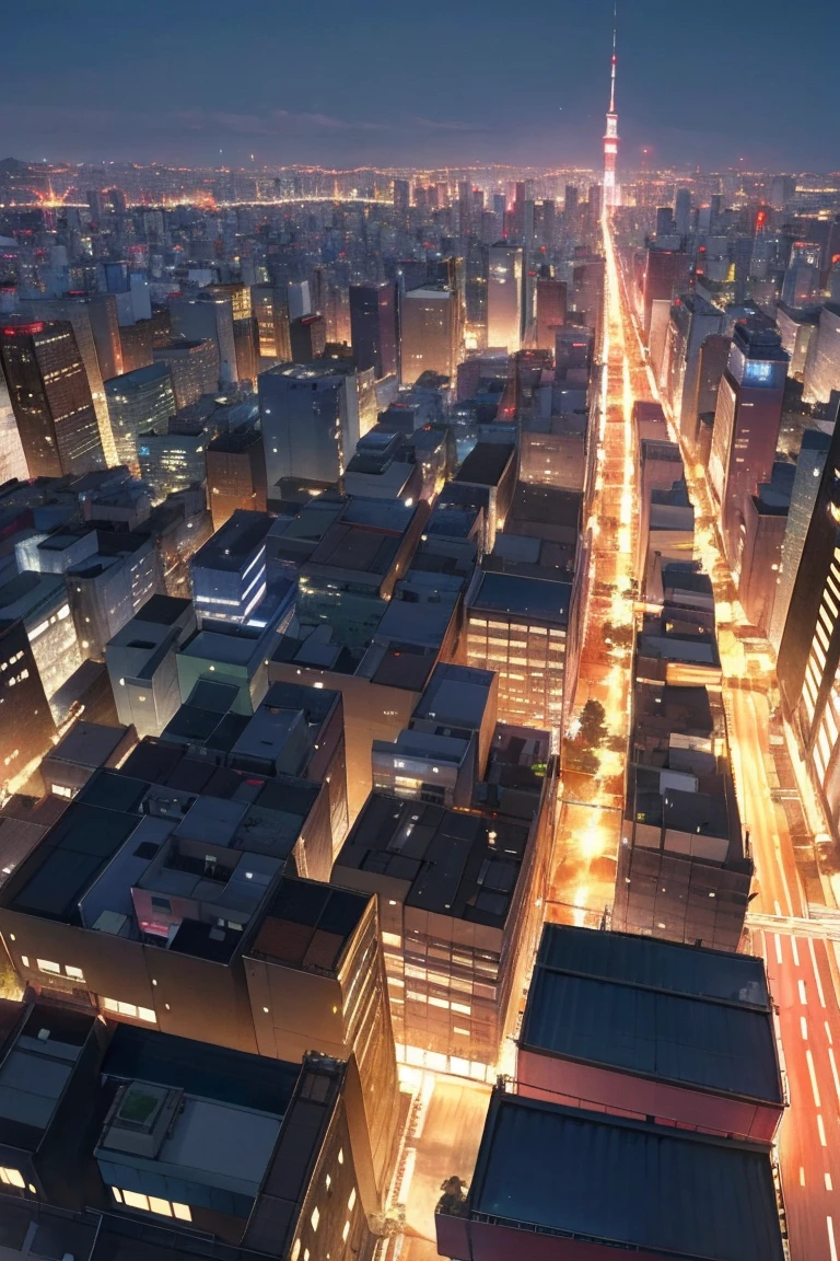1 menino, Tokyo, noite, paisagem urbana, luzes da cidade, tronco, fechar-se, 8k, Fotos RAW, melhor qualidade, obra de arte, realista, photo realista,