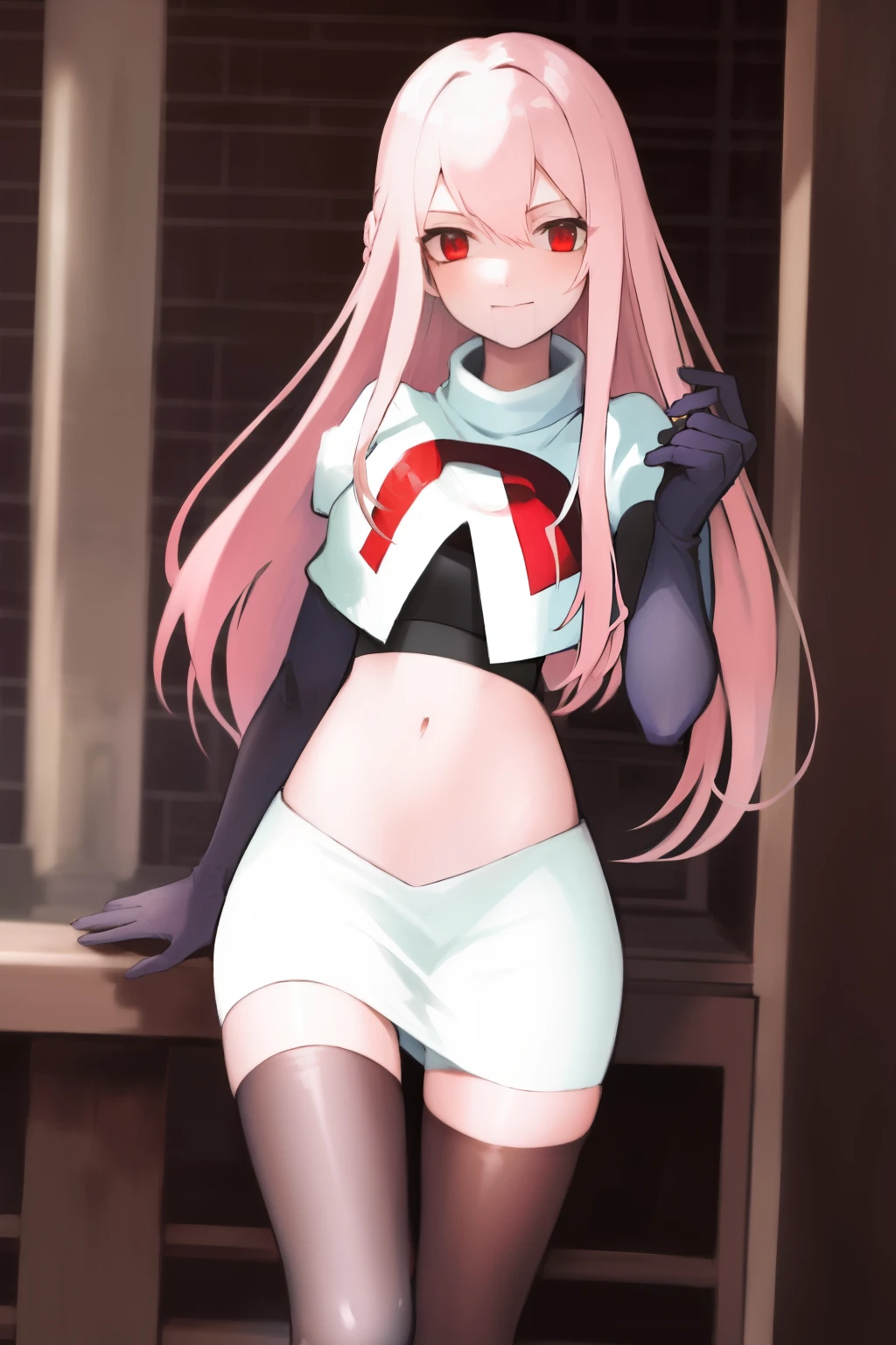 zerotwo, zero two, (green eyes:1.5), hairband, horns, long hair, pink hair, red horns, white hairband,
BREAK bodysuit, covered navel, pilot suit, red bodysuit, science fiction,
BREAK indoors, classroom,
BREAK looking at viewer, BREAK (masterpiece:1.2), best quality, high resolution, unity 8k wallpaper, (illustration:0.8), (beautiful detailed eyes:1.6), extremely detailed face, perfect lighting, extremely detailed CG, (perfect hands, perfect anatomy),