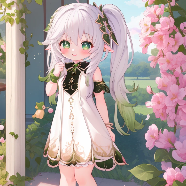 extremely detailed CG unified 8k wallpaper, very fine 8KCG wallpaper, absurderes,Loli ,Best Quality ,ultra-detailliert ,Beautiful face ,masterpiece、Show from head to waist、a girl standing、top-quality(masterpiece), top-quality, 1girl in, Two-side-up、naked、kawaii, smiling